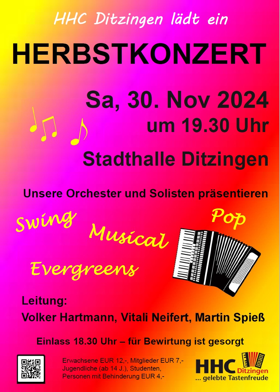 241130_HHC_Ditzingen_Herbstkonzert_Plakat_A3